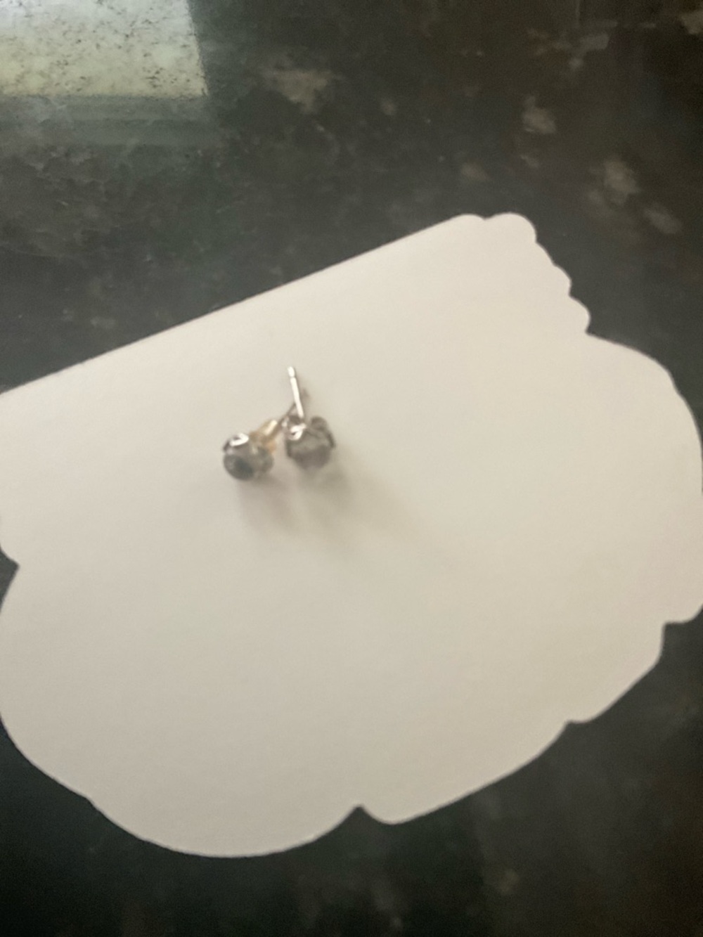 Brand new Sterling silver moonstone earrings